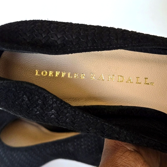 LOEFFLER RANDALL Women's Esther Wood Heel Pump size 6.5 - Picture 8 of 9